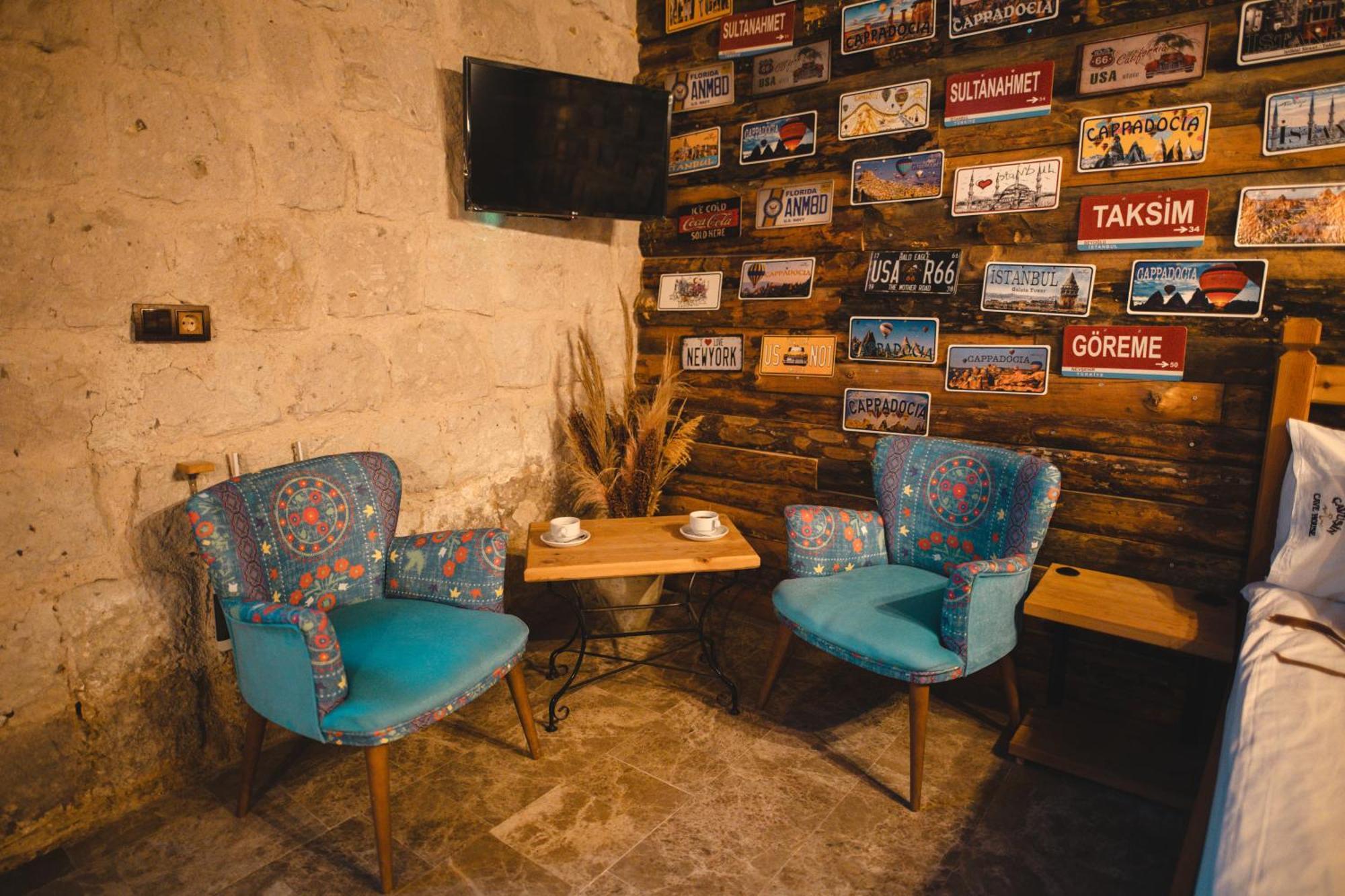 Cavusin Cave House-Cappadocia Bed and Breakfast Göreme Buitenkant foto