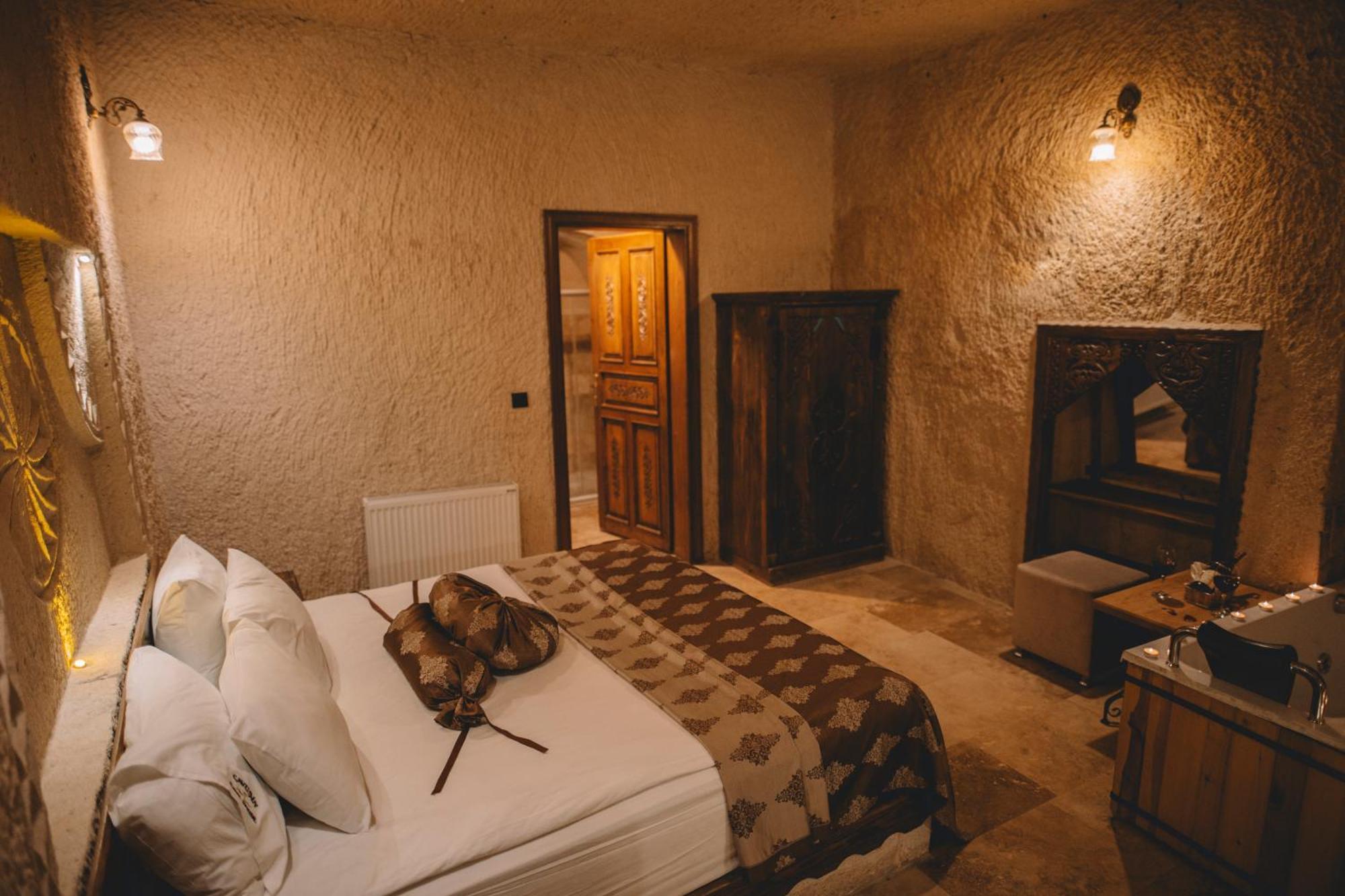 Cavusin Cave House-Cappadocia Bed and Breakfast Göreme Buitenkant foto